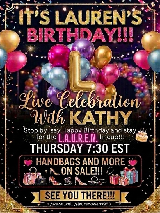 Handbags - Thursday Birthday Party
